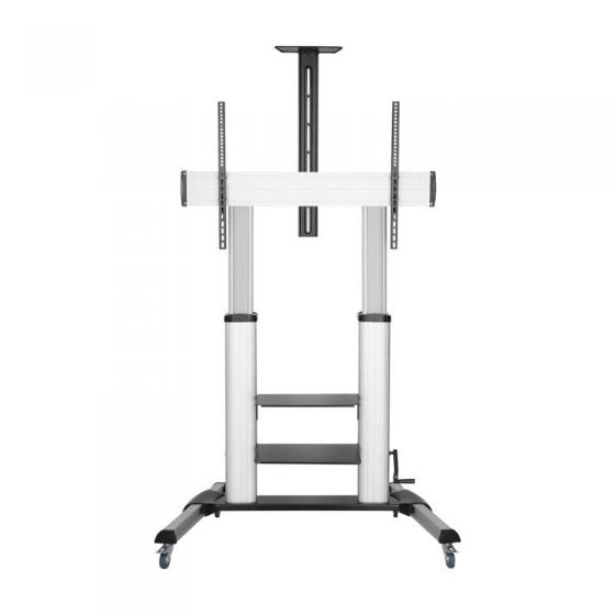 Soporte de Suelo Inclinable con Ruedas y Manivela Aisens FT100TE-125 para TV 60-100'/ hasta 100kg