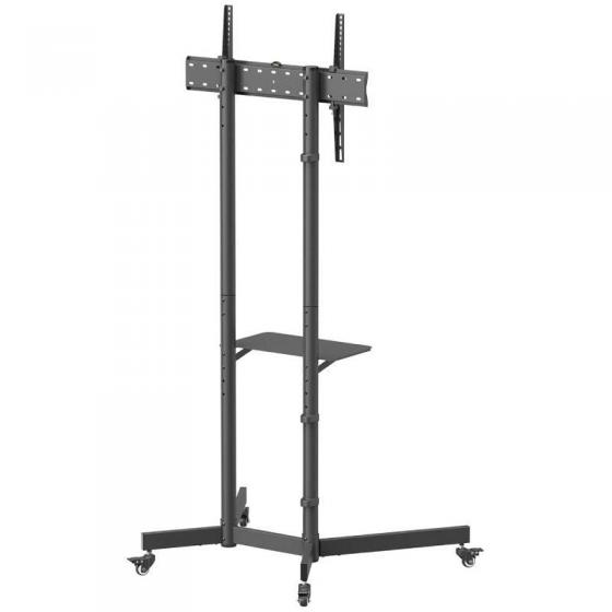 Soporte de Suelo Inclinable con Ruedas Aisens FT70TE-333 para TV 37'-70'/ hasta 45kg