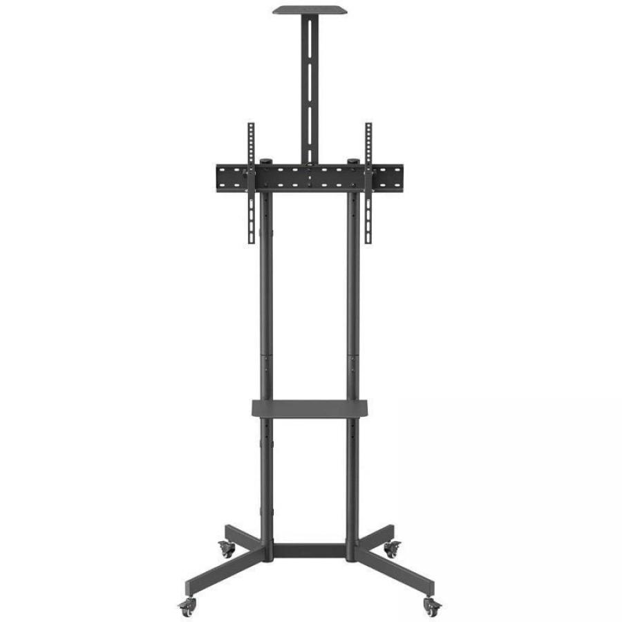 Soporte de Suelo Inclinable con Ruedas/ Soporte de Cámara Aisens FT70TE-335 para TV 37'-70'/ hasta 45kg