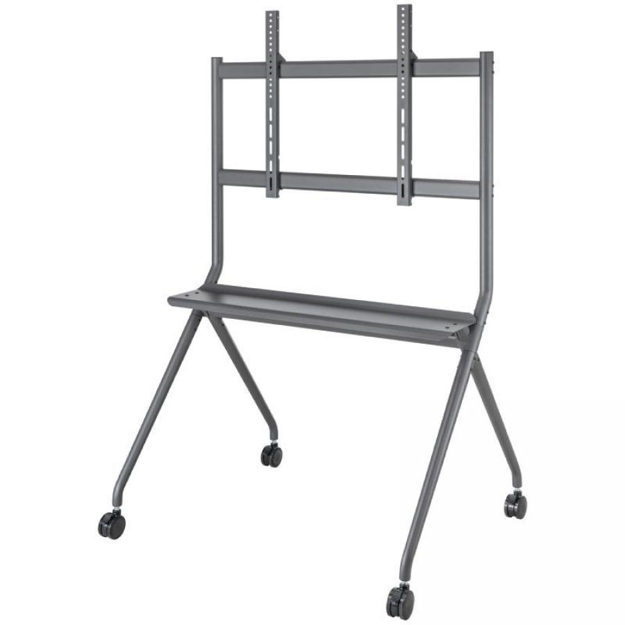 Soporte de Suelo con Ruedas Aisens FT86FE-143 para TV o Pantalla Interactiva 50'-86'/ hasta 120kg