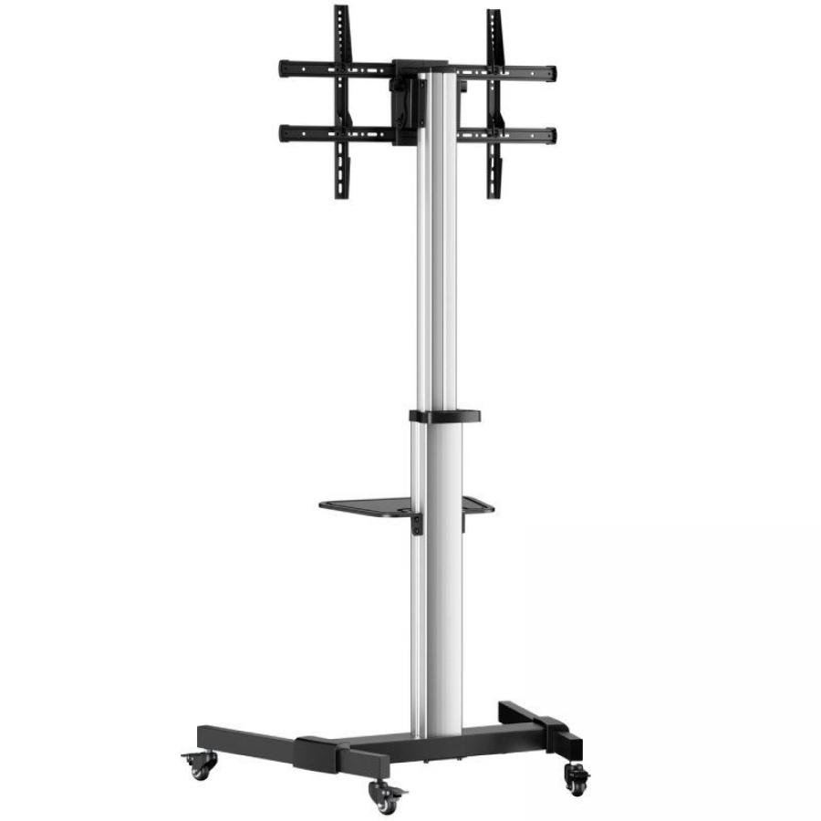 Soporte de Suelo Inclinable con Ruedas Aisens FT86TRE-197 para TV 37-86'/ hasta 50kg