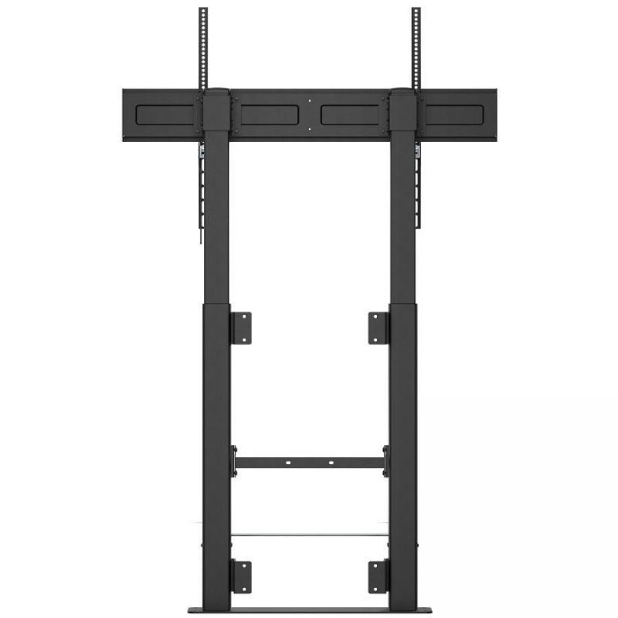 Soporte de Suelo Giratorio/ Inclinable/ Nivelable Aisens FWF100E-351 para TV de 60-100'/ hasta 120kg