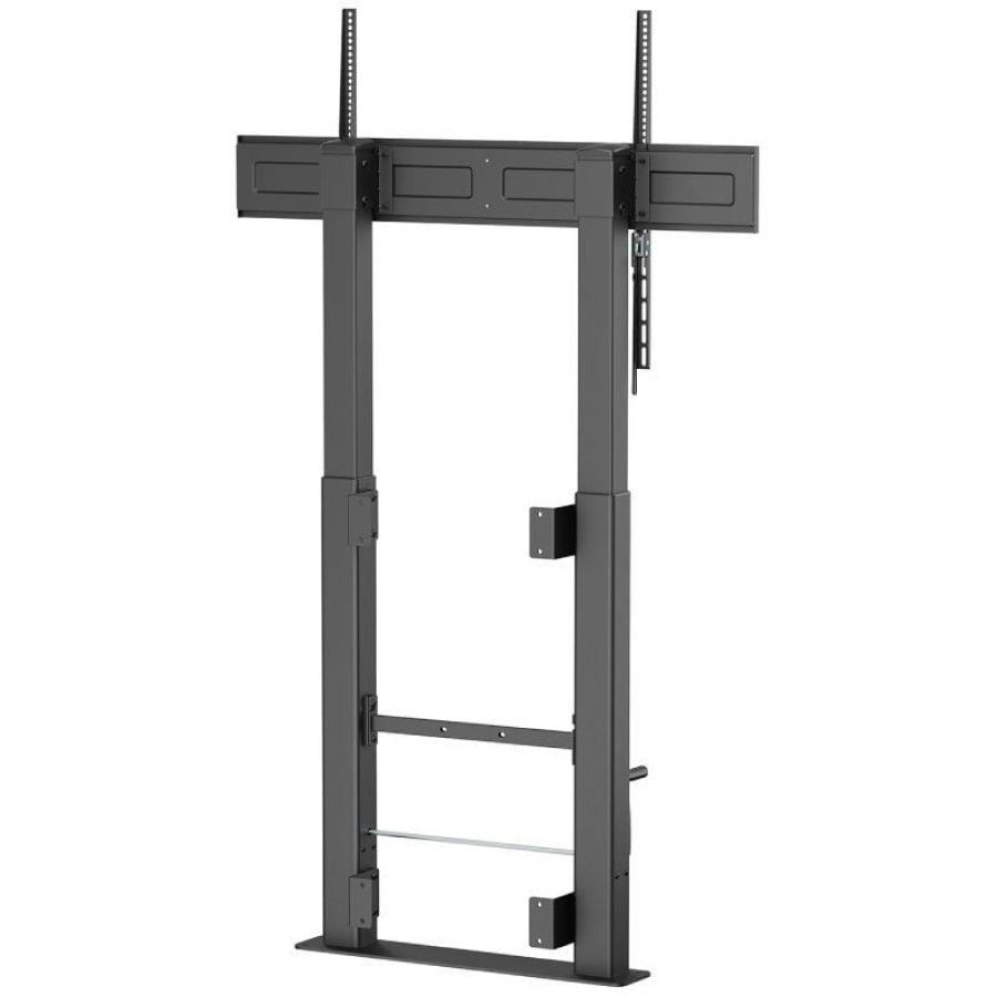 Soporte de Suelo Giratorio/ Inclinable/ Nivelable Aisens FWF100E-351 para TV de 60-100'/ hasta 120kg