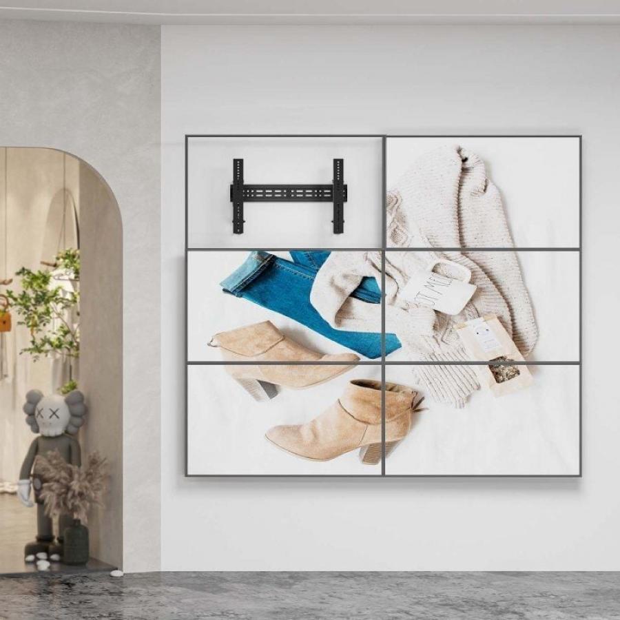 Soporte de Pared para Videowall Nivelable Aisens VW70LPO-255 para TV de 37-70'/ hasta 70kg