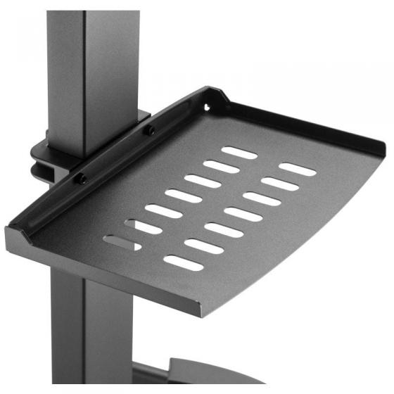 Soporte de Suelo Orientable/ Inclinable con Ruedas Fonestar STS-4244N para TV de 32-65'/ hasta 35kg