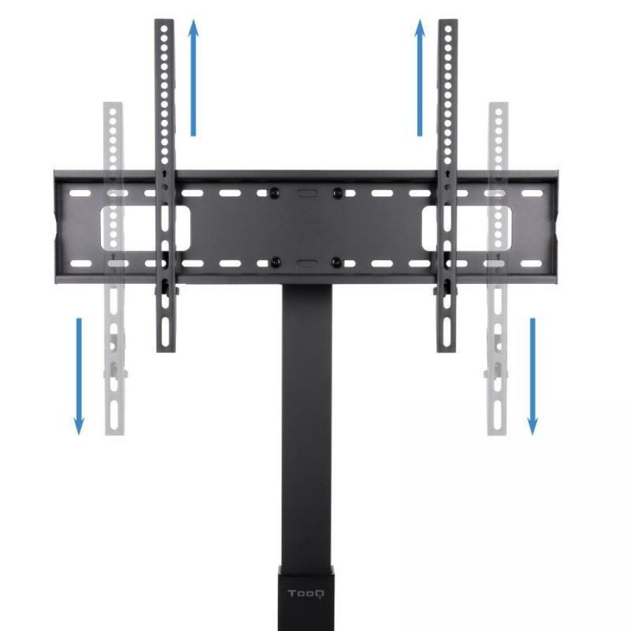 Soporte de Suelo Inclinable/ Ajustable TooQ MOON FS2287M-B para TV de 37-75'/ hasta 40kg