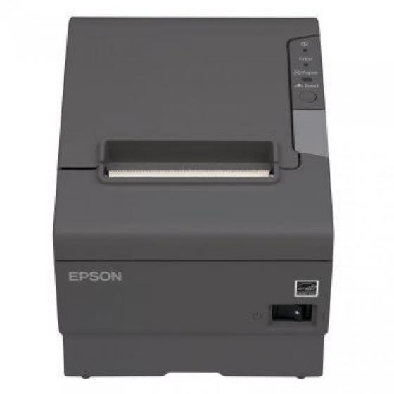 Impresora de Tickets Epson TM-T88 V/ Térmica/ Ancho papel 80mm/ USB-RS232/ Negra - Imagen 3
