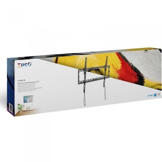 Soporte de Pared Fijo/ Inclinable TooQ LP1081T-B para TV de 37-80'/ hasta 45kg