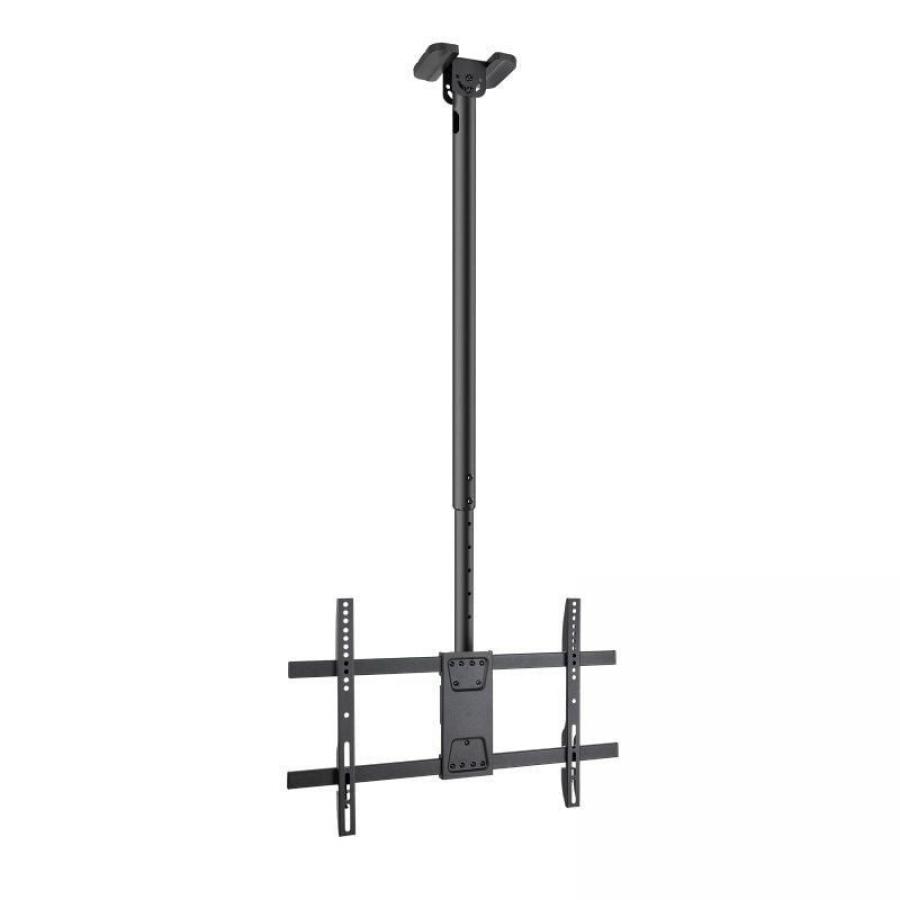 Soporte de Techo Giratorio/ Inclinable/ Nivelable TooQ LPCE1186TSLI-XL-B para TV de 43-86'/ hasta 60kg