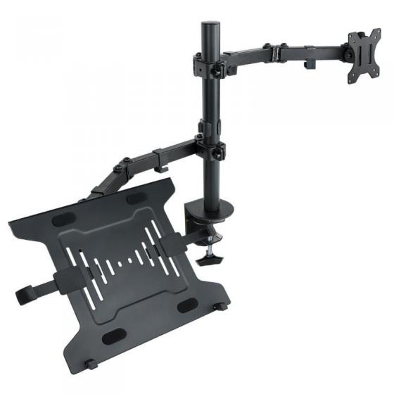 Soporte de Mesa Orientable Inclinable Tooq DB1200TN-B para TV y Portátil de 13-32'