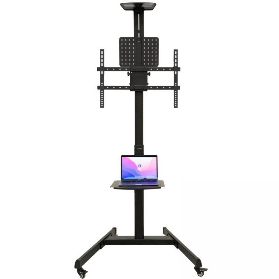 Soporte de Suelo Inclinable con Ruedas TooQ FS1184M-B para TV de 35-70'/ hasta 70kg