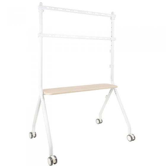 Soporte de Suelo con Ruedas TooQ iLOVE FS20207M-W para TV de 49-80'/ hasta 50kg