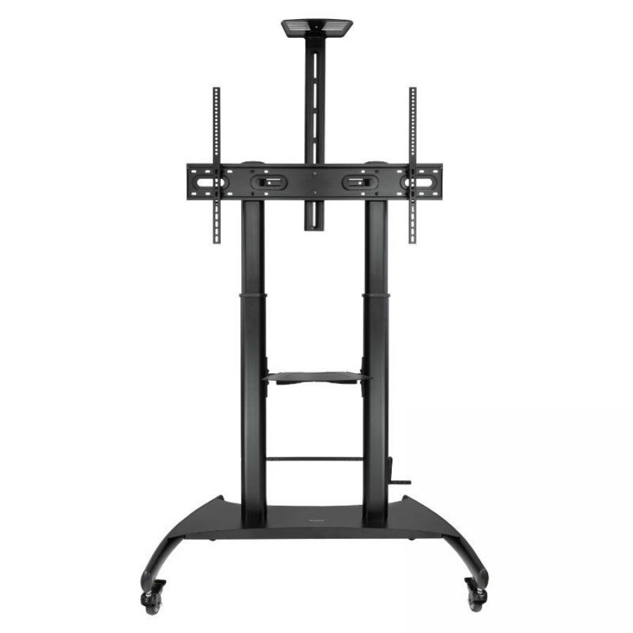 Soporte de Suelo con Ruedas Inclinable/ Nivelable TooQ FS20404HM-B para TV de 60-100'/ hasta 100kg