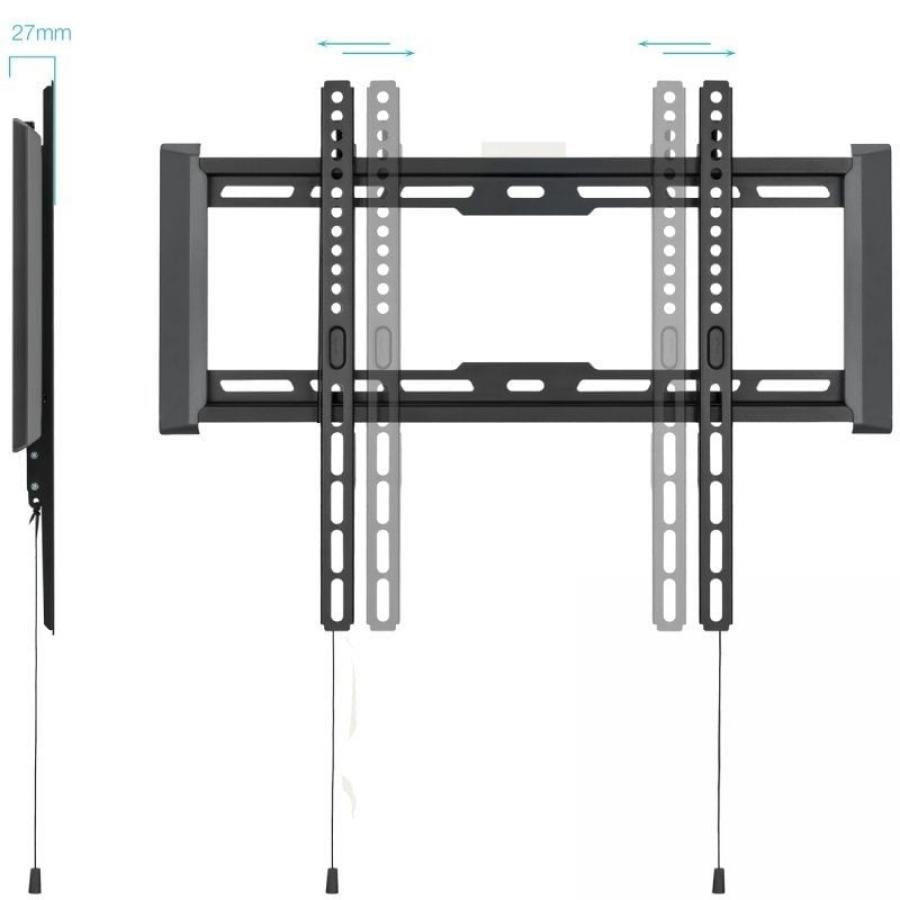 Soporte de Pared Fijo TooQ LP1073F-B para TV de 32-70'/ hasta 75kg