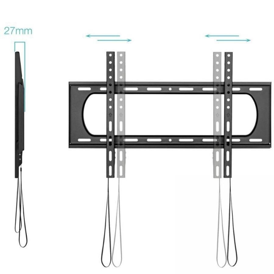 Soporte de Pared TooQ LP1084F-B para TV de 37-80'/ hasta 80kg
