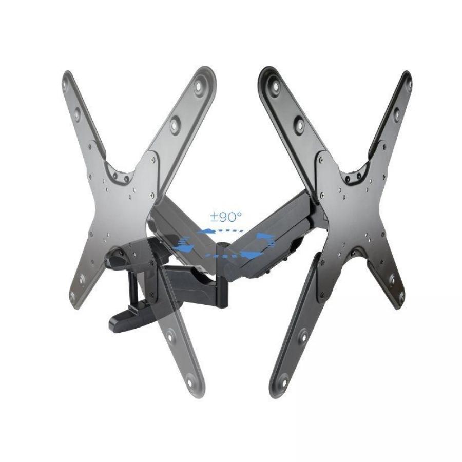 Soporte de Pared Giratorio/ Inclinable/ Nivelable TooQ LP2355TN-B para TV de 23-55'/ hasta 30kg