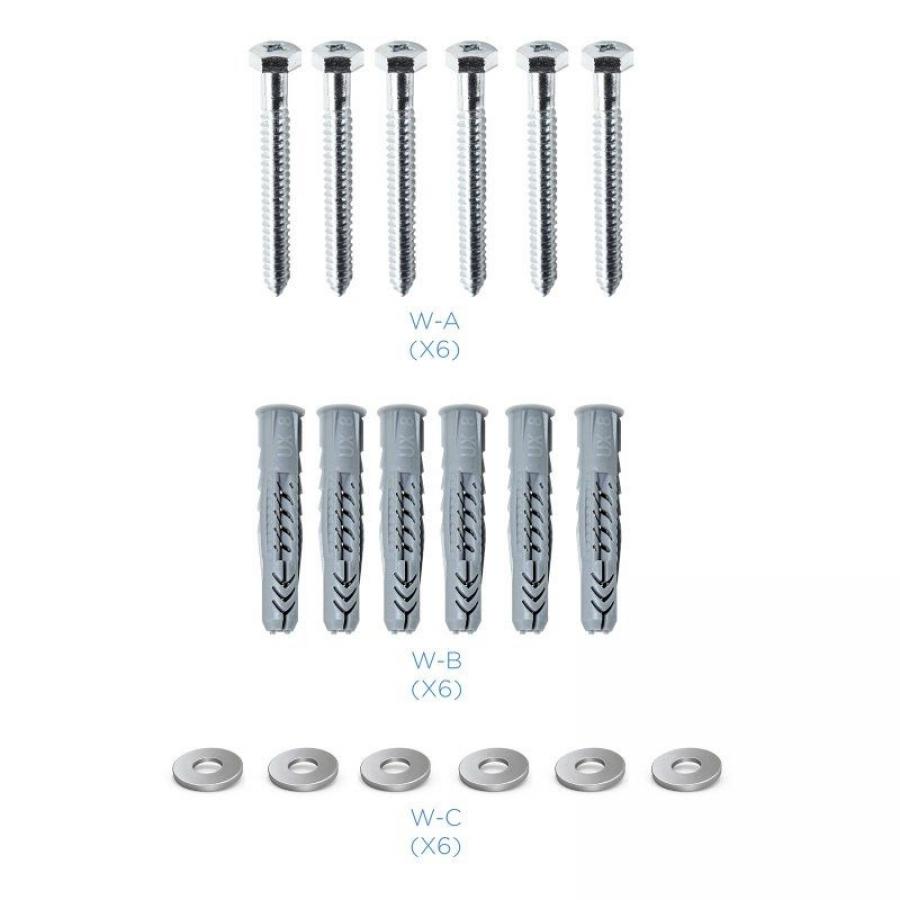 Soporte de Pared Fijo Inclinable TooQ LP42100T-B para TV de 60-100'/ hasta 75kg