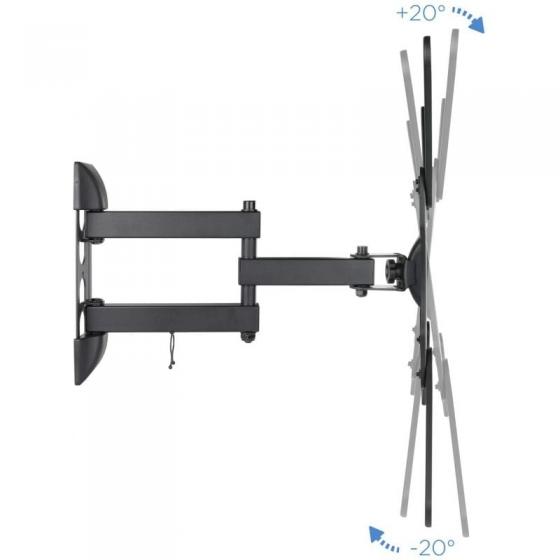 Soporte de Pared Orientable / Inclinable TooQ LP6055TN-B para TV de 23-55'/ hasta 30kg