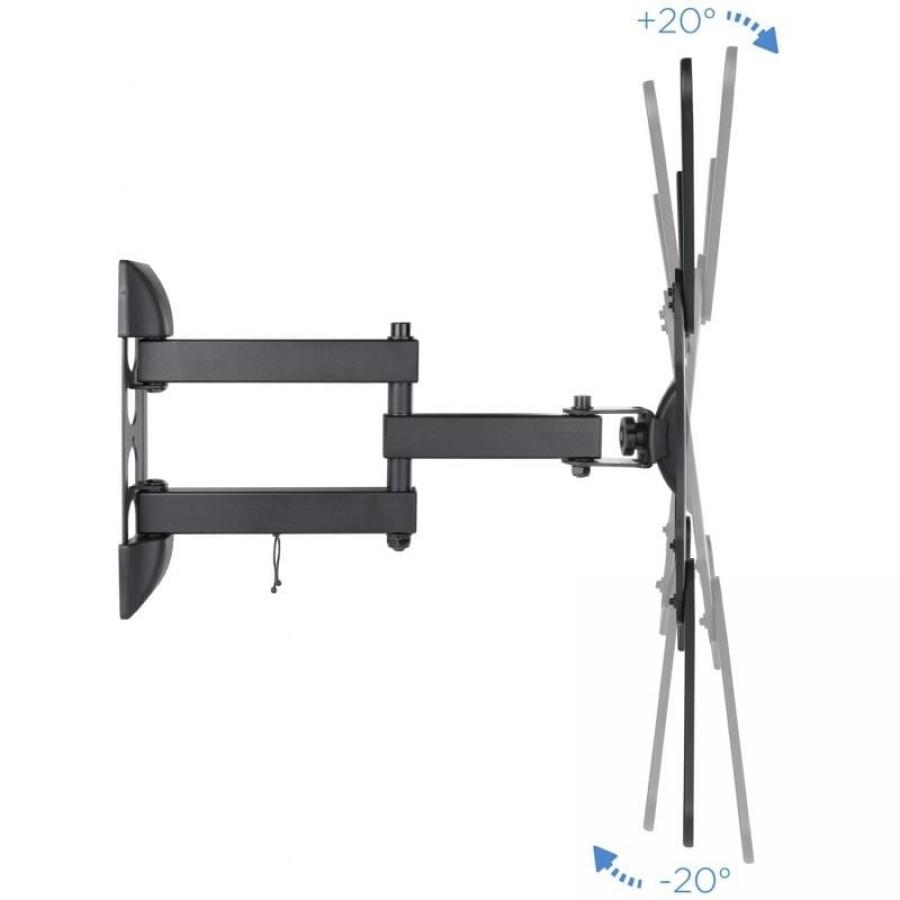 Soporte de Pared Orientable / Inclinable TooQ LP6055TN-B para TV de 23-55'/ hasta 30kg