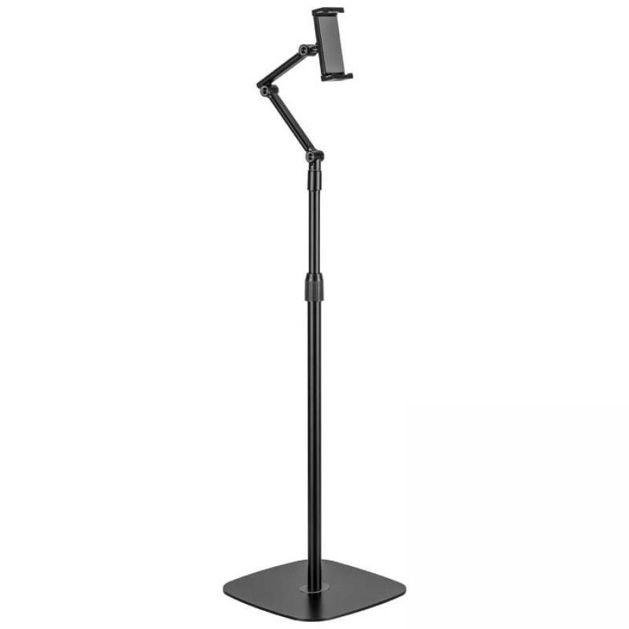 Soporte de Suelo Giratorio/ Inclinable/ Nivelable/ Rotable Aisens MSF3P-301 para Tablet 4.7-12.9'