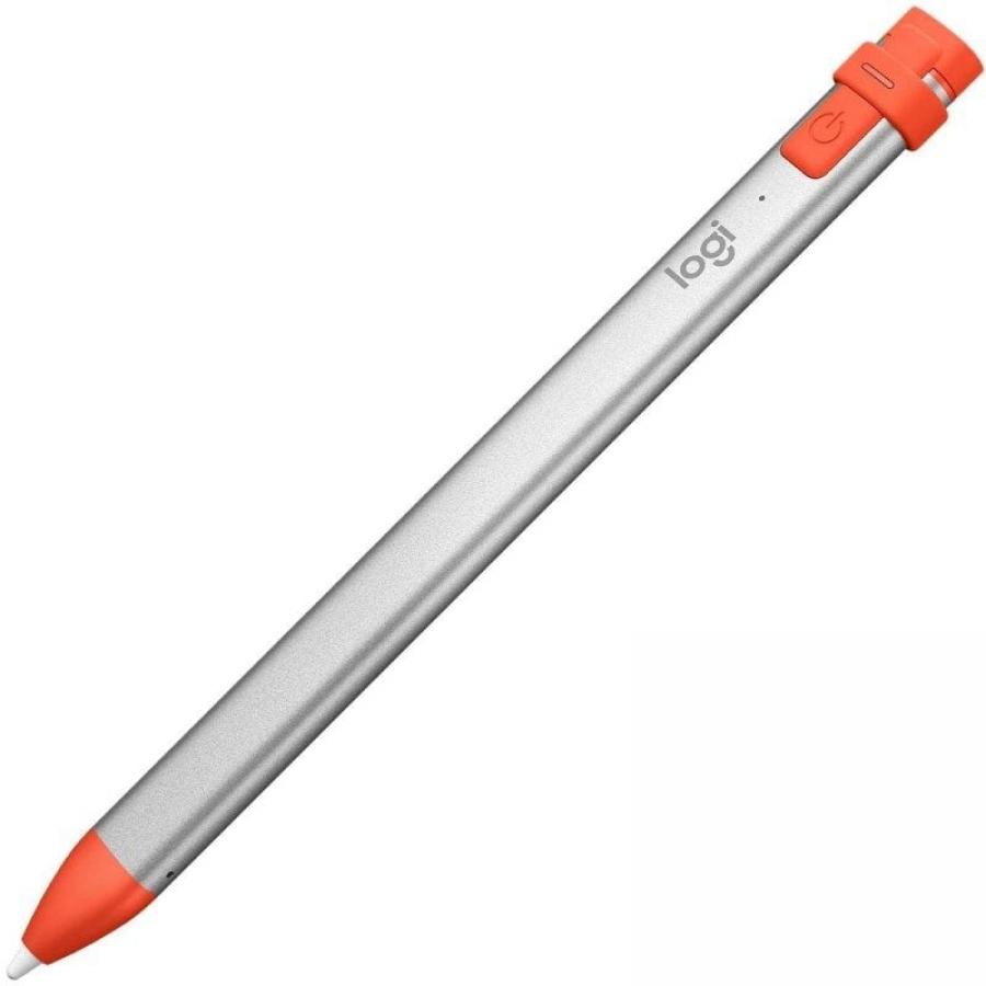 Lápiz Inalámbrico Logitech Crayon para iPad/ Naranja