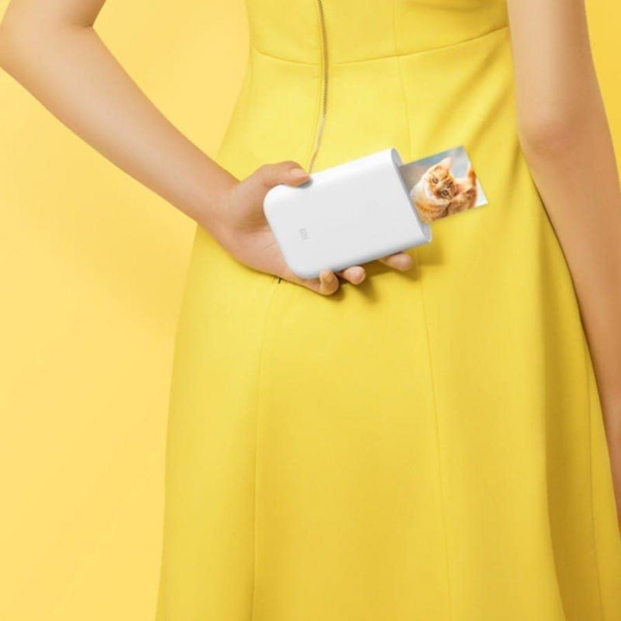 Impresora Portátil Fotográfica Xiaomi Mi Portable Photo Printer Bluetooth/ Blanca - Imagen 5