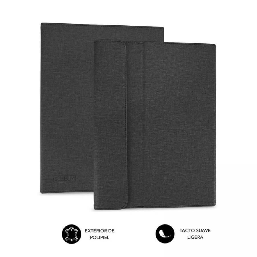 Funda Subblim Clever Stand para Tablets de 9'-10.1'/ Negra