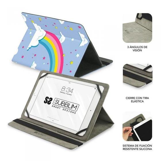 Funda Subblim Trendy Case Unicorn para Tablets de 9.6'-11'