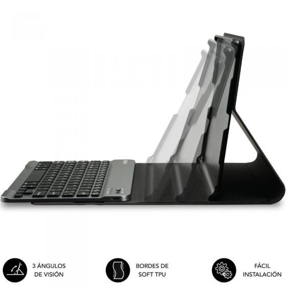 Funda con Teclado Subblim KeyTab Pro BT para Tablets Samsung Galaxy A11+/ Negra