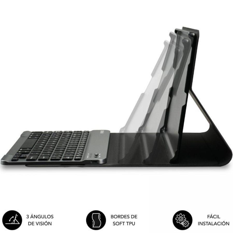 Funda con Teclado Subblim KeyTab Pro BT para Tablets Samsung Galaxy A11+/ Negra
