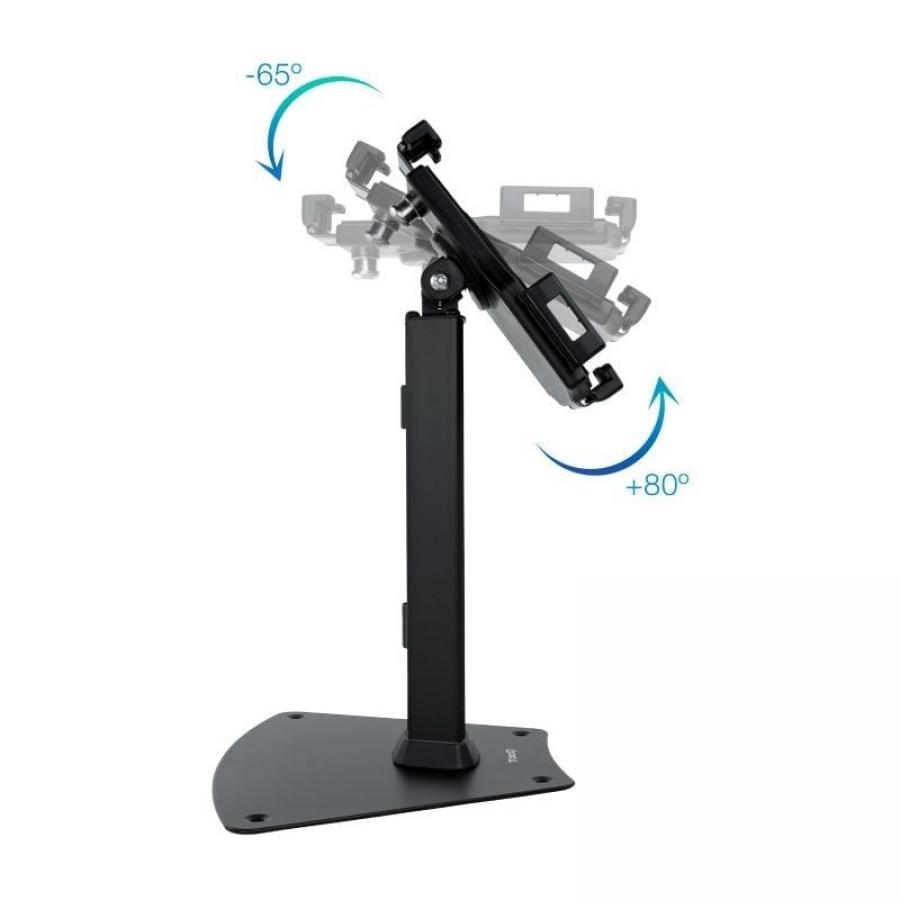 Soporte para Tablet TooQ TQTDS0811/ Antirrobo/ Negro