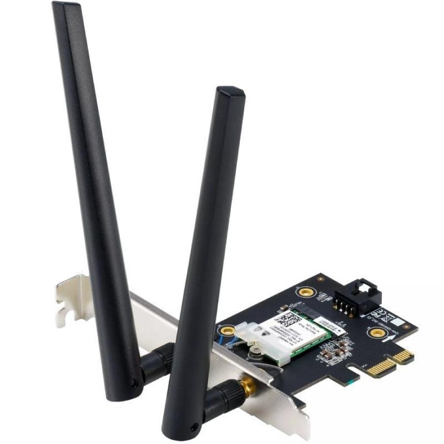 Tarjeta de Red Inalámbrica-PCI Express Asus PCE-BE6500/ 6500Mbps/ 2.4/5/6GHz