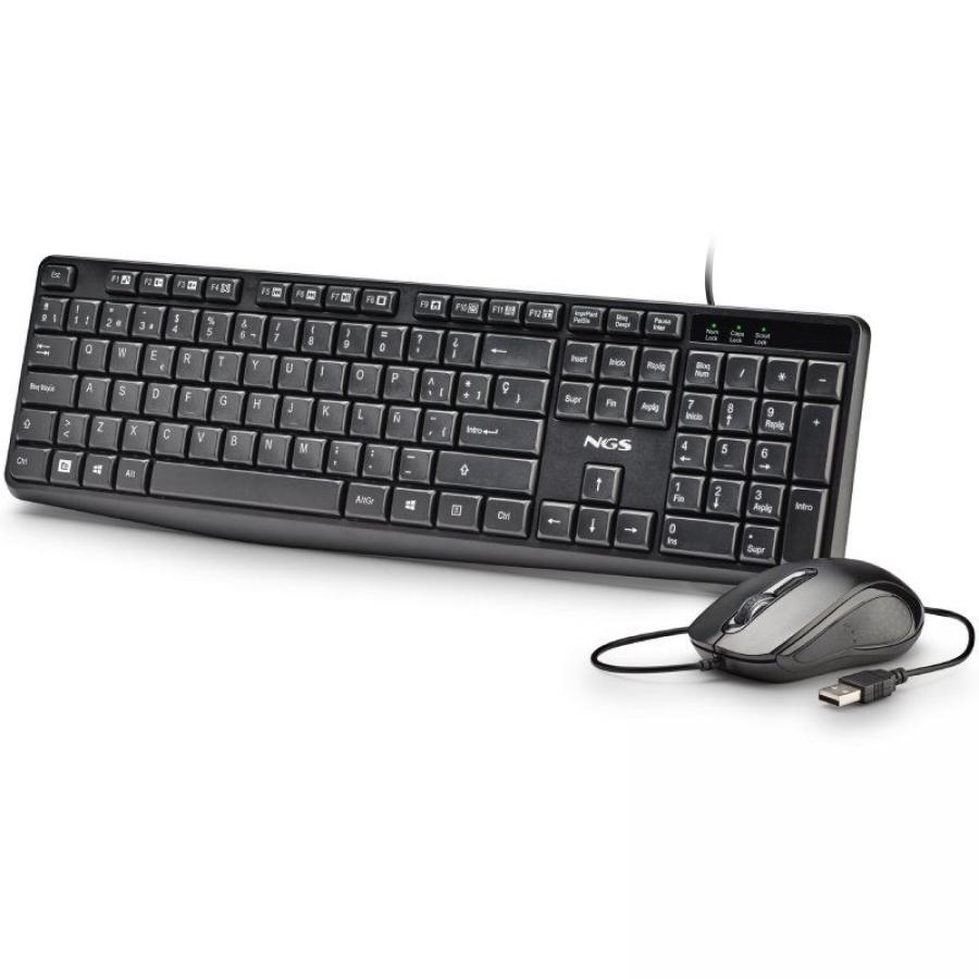 Teclado y Ratón NGS Cocoa KIT V2