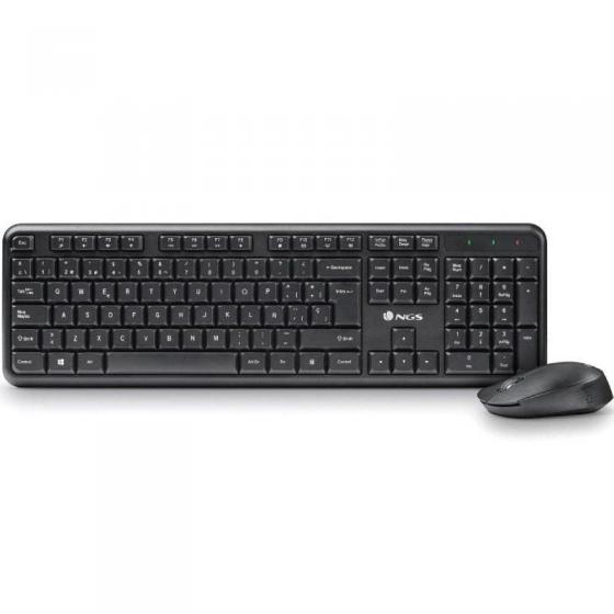 Teclado y Ratón Inalámbricos NGS Harmony Kit