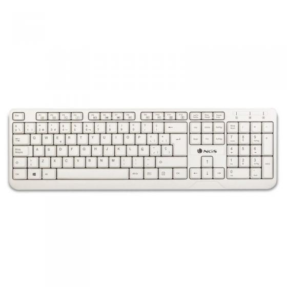 Teclado NGS Spike/ Blanco