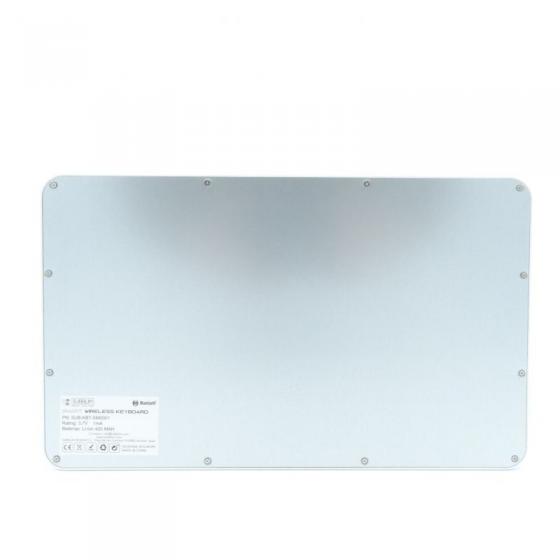 Teclado Compacto Inalámbrico por Bluetooth Subblim Smart/ Plata