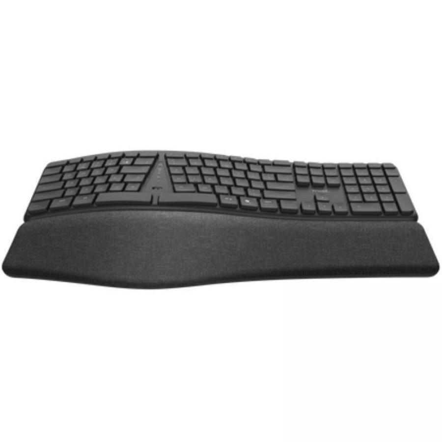 Teclado Inalámbrico por Bluetooth Trust Keyra Multidispositivo Ergonómico