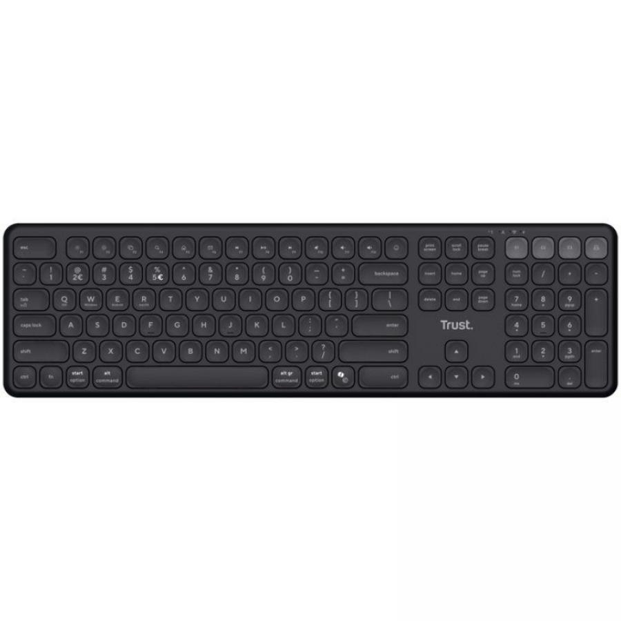 Teclado Compacto Inalámbrico por Bluetooth Trust Vaiya