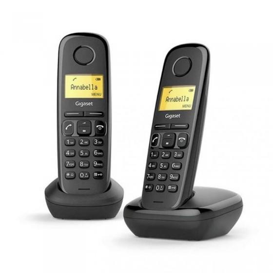 Teléfono Inalámbrico Gigaset A170/ Negro