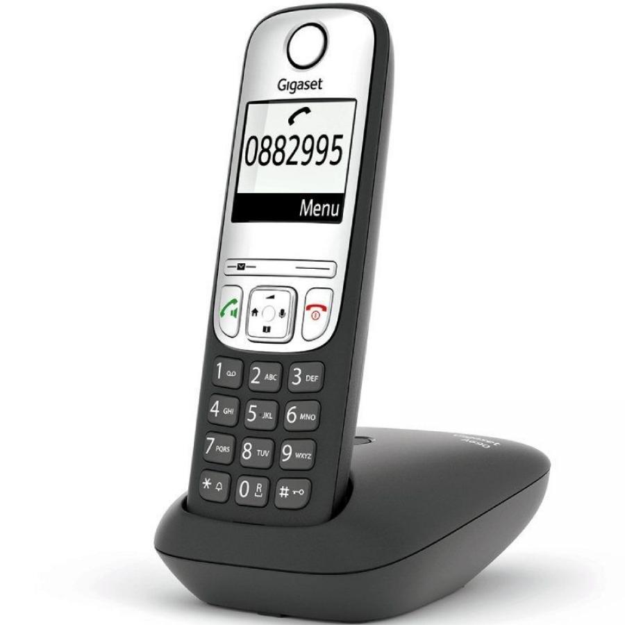 Teléfono Inalámbrico Gigaset A690/ Negro