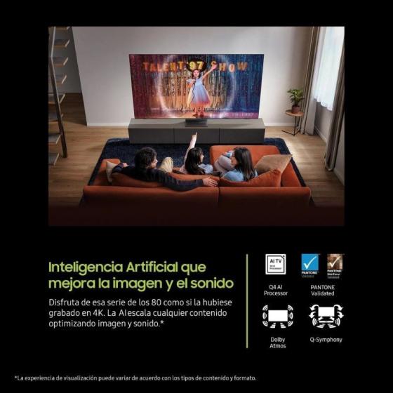 Televisor Samsung QLED Q7F4 TQ65Q7F4AU 65'/ Ultra HD 4K/ Smart TV/ WiFi