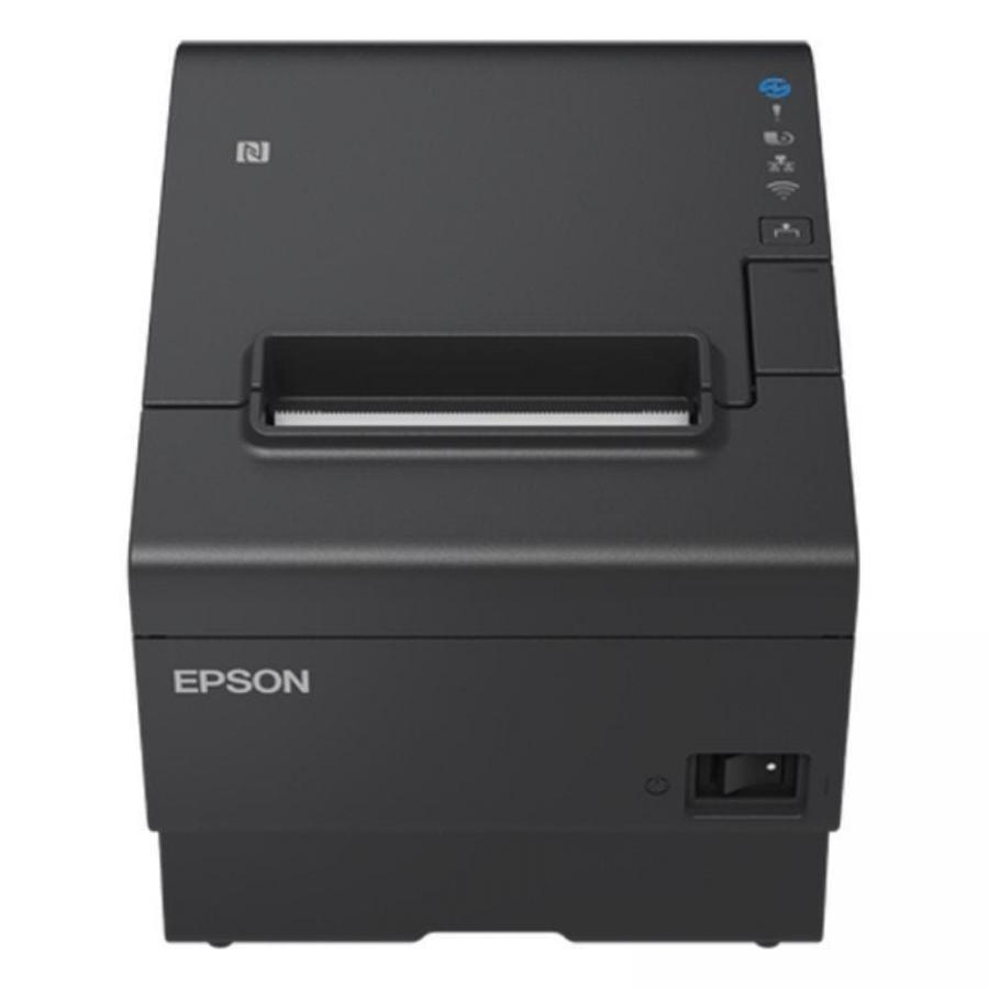 Impresora de Tickets Epson TM-T88 VII PS/ Térmica/ Ancho papel 80mm/ USB-Ethernet/ Negra