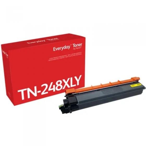 Tóner compatible Xerox 006R04878 compatible con Brother TN-248XLY Alta Capacidad/ Amarillo