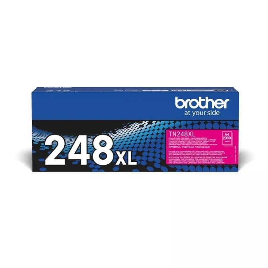 Tóner Original Brother TN248XLM Alta Capacidad/ Magenta