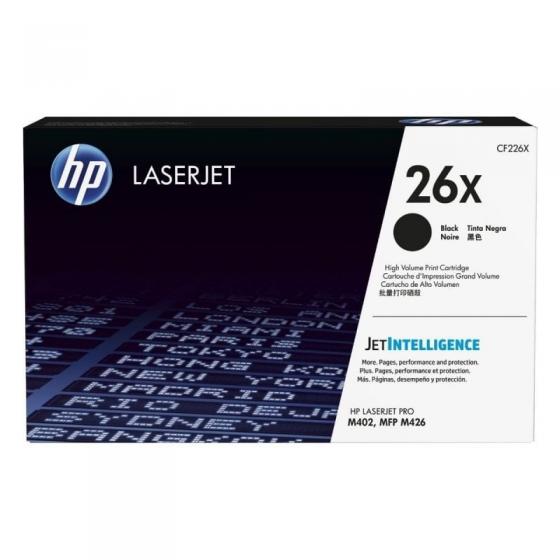 Tóner Original HP nº26X XL Alta Capacidad/ Negro