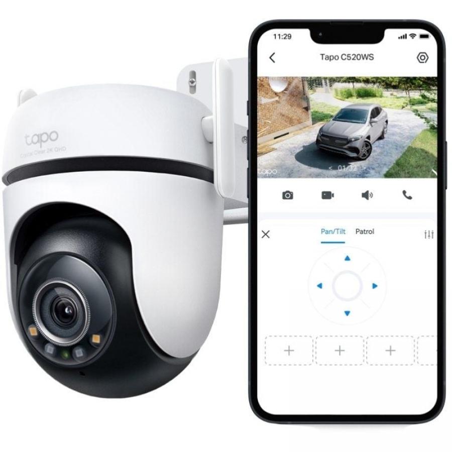 Cámaras de Videovigilancia TP-Link Tapo C520WS/ Visión Nocturna/ Control desde APP