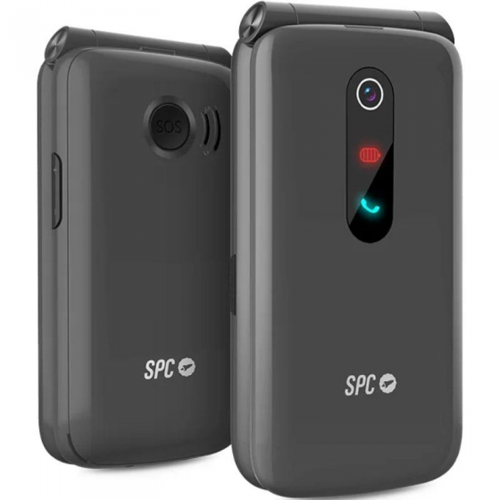 Teléfono Móvil SPC Stella 3 para Personas Mayores/ 4G/ Negro