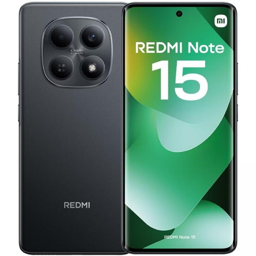 Smartphone Xiaomi Redmi Note 15 8GB/ 256GB/ 6.77'/ Negro