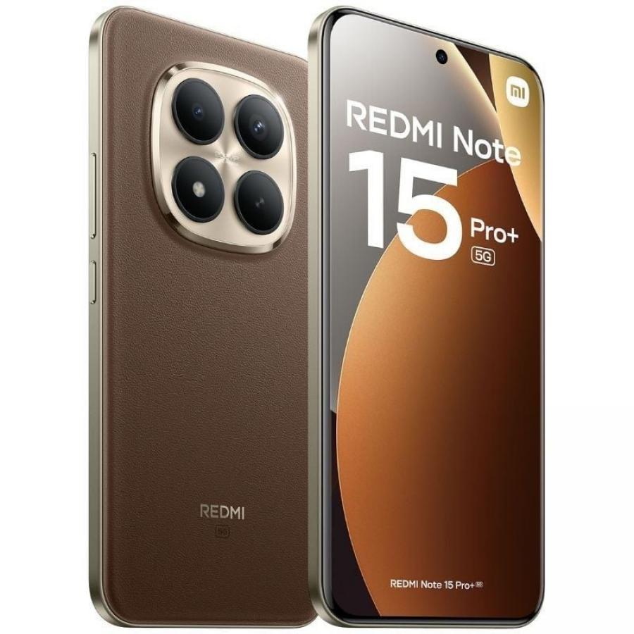 Smartphone Xiaomi Redmi Note 15 Pro Plus 8GB/ 256GB/ 6.83'/ 5G/ Marrón