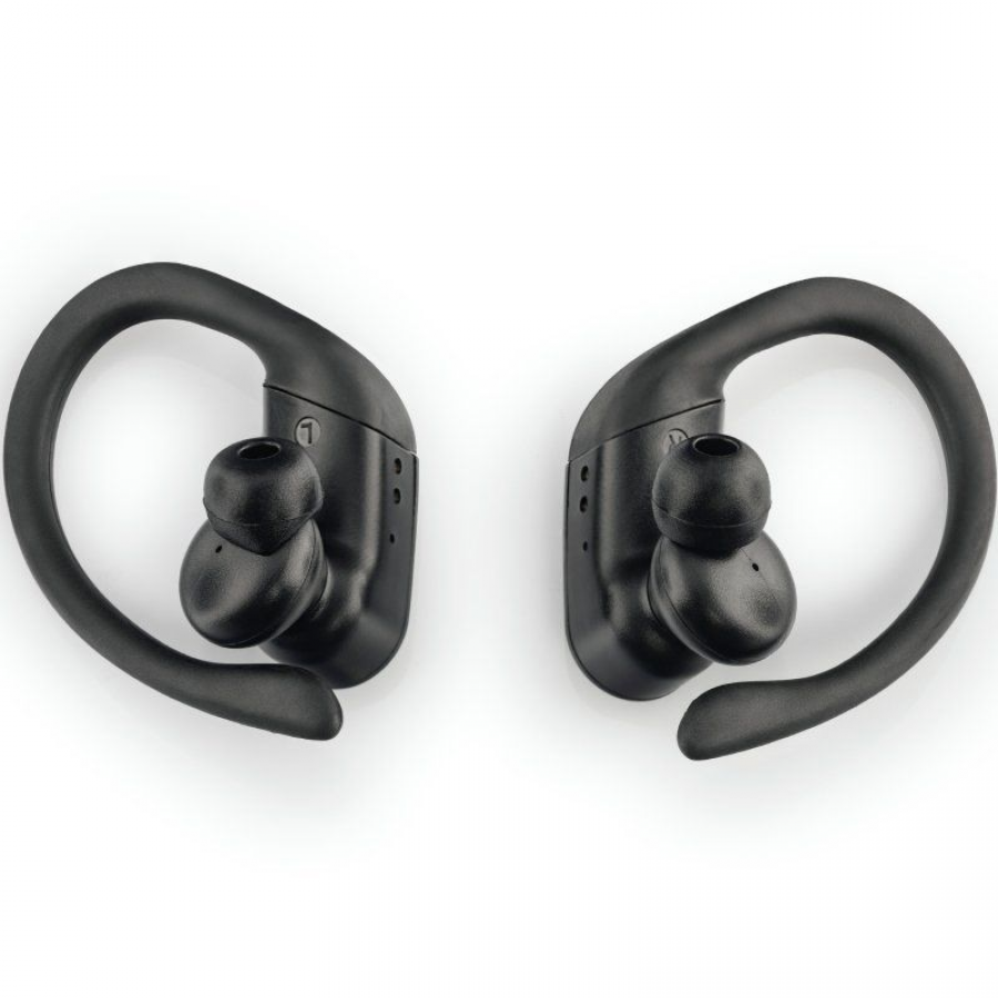 Auriculares Deportivos Bluetooth Daewoo TWS SPORT DW2012 con estuche de carga/ Autonomía 3h/ Negros